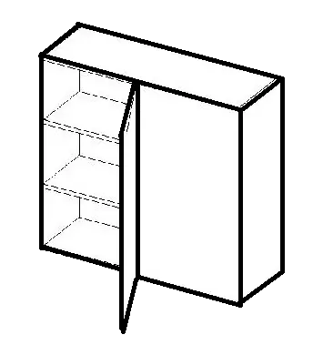 Blind Wall Cabinet - 1 Door
